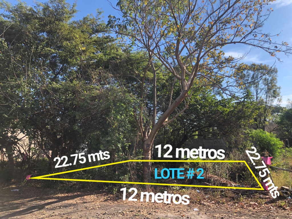 Venta de Lote plano en Colonia Milagro de la Paz, San Miguel, El Salvador.